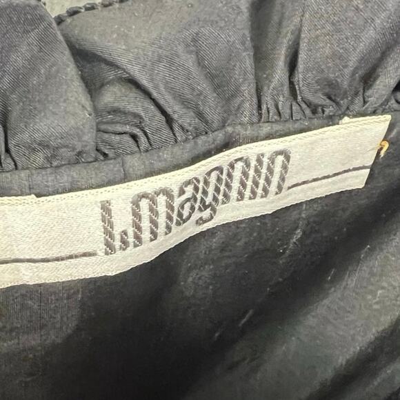 Valentino Boutique 1980’s Silk Taffeta Plaid Dress Black Bodice Women’s SZ 6 - Picture 7 of 16